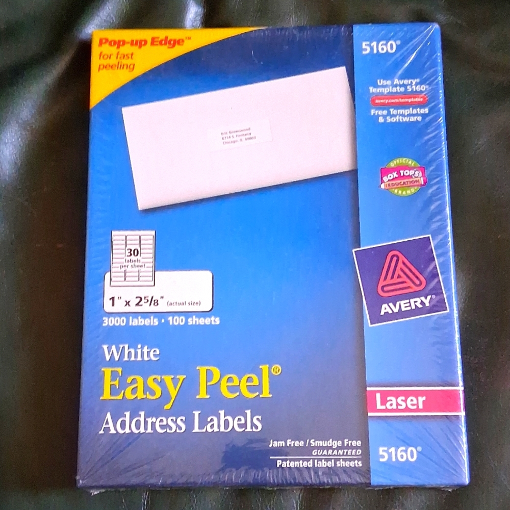 Avery Easy Peel Address Labels